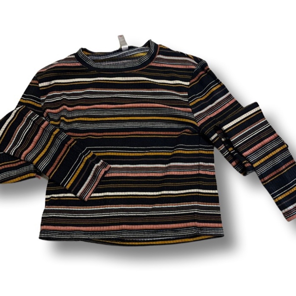 Cropped Stripped shirt